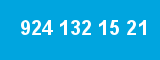 924 132 15 21 924 132 15 21